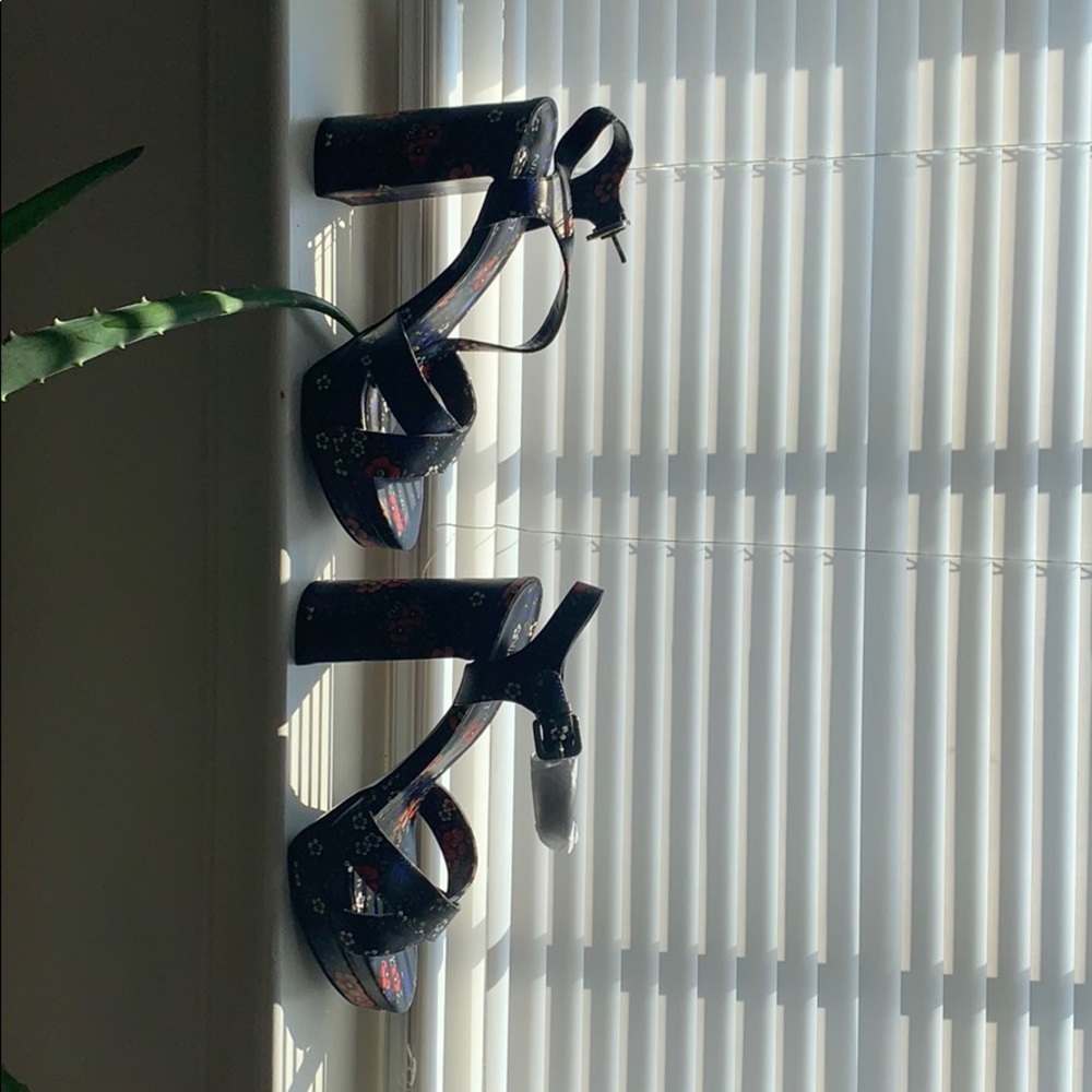 Nine West Platform-4 1/2 inch heel
